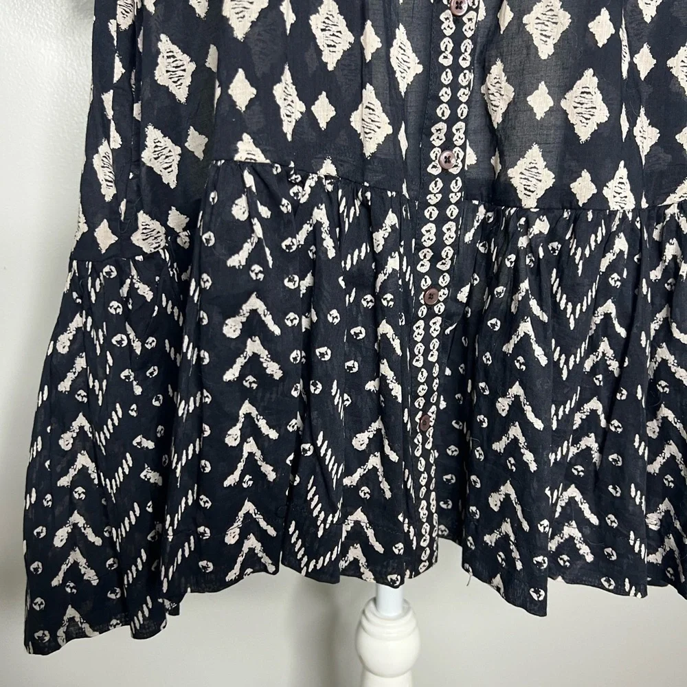 Free People Hearts Desire Printed Tunic or Mini Dress